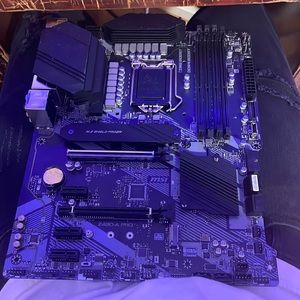 MSI ProSeries ATX Motherboard Intel LGA 1200 Socket Z490-A Pro